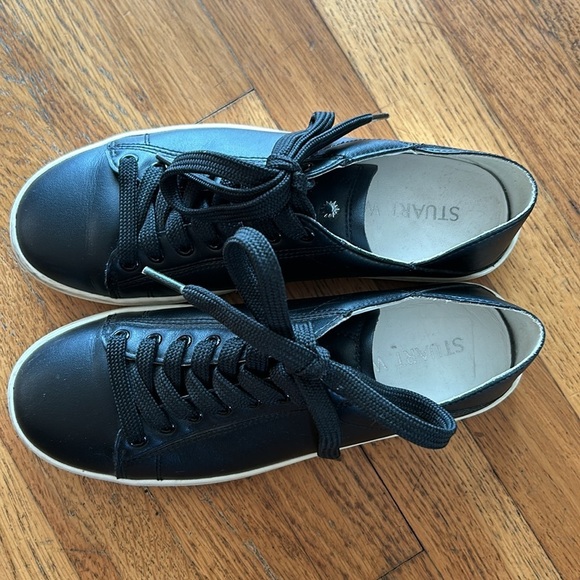 Stuart Weitzman LIVVY CONVERTIBLE Black Sneaker Size 5.5 - Picture 8 of 15